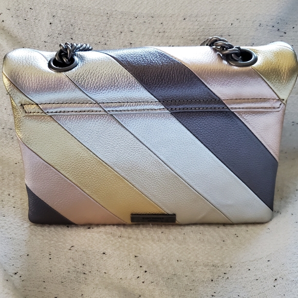 Kurt Geiger Rainbow Leather Crossbody Bag - Picture 7 of 10